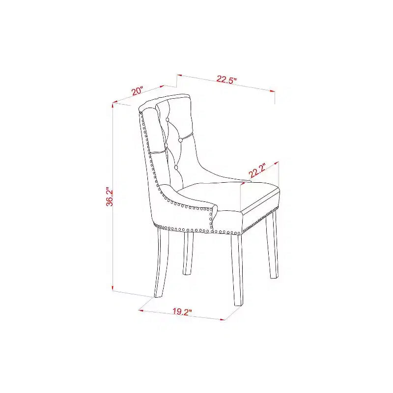 Ensemble de salle à manger rond noir avec chaises en lin beige, 4 places, 5 pièces