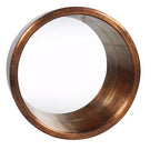 HomeRoots 21 Copper Round Metal Framed Accent Mirror