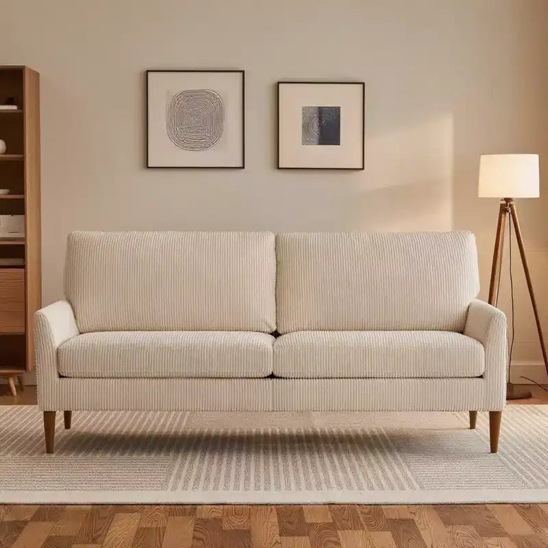 Dyonery 88 Loveseat Sofa for Living Room,Comfy Gray Blue Couche Modern Oversized Love Seat Sofa,Tool-Free Setup Large Couches for Bedroom Office