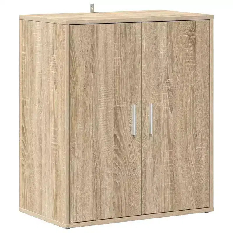 vidaXL Shoe Cabinet Sonoma oak Engineered wood Compact