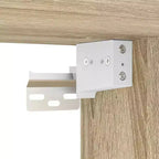 Meuble à chaussures, beige, 2 portes, capacité 5 paires