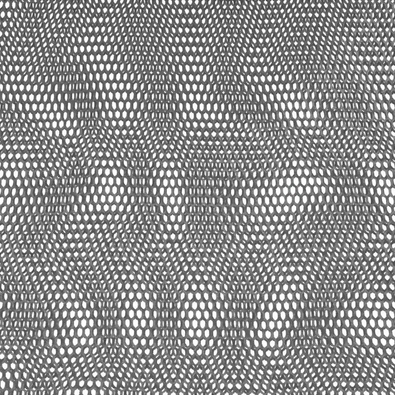 Chaise de bureau en maille noire et blanche, siège unique