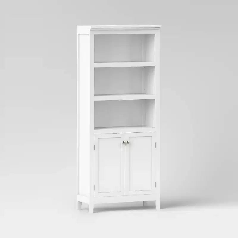 72 Carson 5 Shelf Bookcase with Doors - Threshold